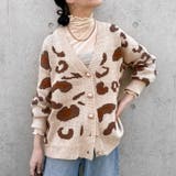 ベージュ | カーディガン レディース ニット | REAL STYLE