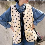 ベージュ | ベスト レディース 秋冬 | REAL STYLE