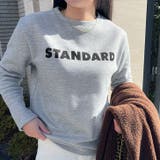 グレー | Tシャツ レディース 長袖 | REAL STYLE