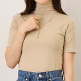 ベージュ | カットソー レディース 半袖 | REAL STYLE