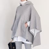 グレー | ケープ レディース 裏起毛 | REAL STYLE