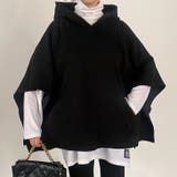 ブラック | ケープ レディース 裏起毛 | REAL STYLE