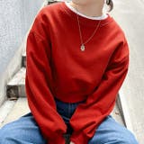 レッド | スウェット レディース 裏起毛 | REAL STYLE