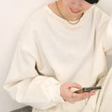 アイボリー | スウェット レディース 裏起毛 | REAL STYLE