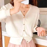 ライトベージュ | カーディガン レディース ニット | REAL STYLE