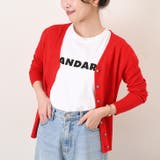 レッド | カーディガン レディース ニット | REAL STYLE