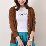 ブラウン | カーディガン レディース ニット | REAL STYLE