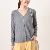 チャコール | カーディガン レディース ニット | REAL STYLE