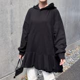 ブラック | チュニック 長袖 ワンピース | REAL STYLE