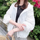 オフホワイト | ブルゾン レディース 薄手 | REAL STYLE