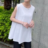 ホワイト | タンクトップ レディース ロング | REAL STYLE