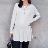 オフホワイト | カットソー レディース 秋 | REAL STYLE