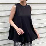 ブラック | カットソー レディース ノースリーブ | REAL STYLE