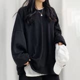 ブラック | ライトスウェット レディース 長袖 | REAL STYLE