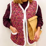 ローズピンク | ハルモニチョッキ おしゃれ ベスト | REAL STYLE