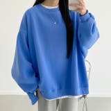 ブルー | スウェット レディース 裏起毛 | REAL STYLE