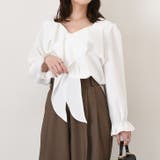 ホワイト | ブラウス シャツ 長袖 | REAL STYLE