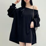 ブラック | ライトスウェット レディース 長袖 | REAL STYLE