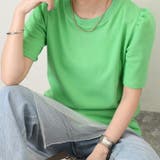 グリーン | カットソー レディース Tシャツ | REAL STYLE
