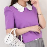 パープル | カットソー レディース Tシャツ | REAL STYLE