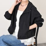 ブラック | ブルゾン レディース 撥水 | REAL STYLE