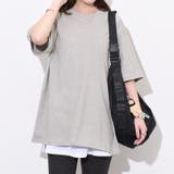 グレー | カットソー レディース 半袖 | REAL STYLE