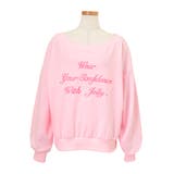 ピンク | ライトスウェット レディース 長袖 | REAL STYLE