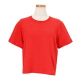 レッド | カットソー レディース 半袖 | REAL STYLE