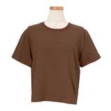 ブラウン | カットソー レディース 半袖 | REAL STYLE