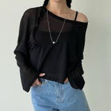 ブラック | シアートップス カットソー レディース | REAL STYLE