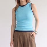 ライトブルー | タンクトップ キャミソール トップス | REAL STYLE