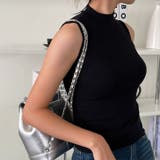 ブラック | カットソー レディース ノースリーブ | REAL STYLE