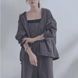 チャコール(B) | パーカー ラッシュガード レディース | REAL STYLE