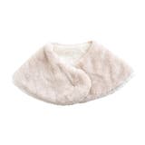 ベージュ | ネックウォーマー ボタン付き 前開き | REAL STYLE