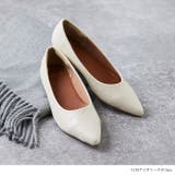 1228アイボリークロコPU | エアスイート 走れるパンプス フラットヒールパンプス | welleg