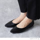 1226ブラックリザードPU | エアスイート 走れるパンプス フラットヒールパンプス | welleg