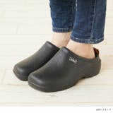 6001ブラック | スリッポン ガーデニングシューズ サボサンダル | welleg