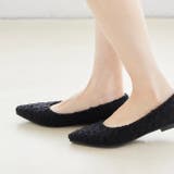 4020ブラックレース | エアスイート 走れるパンプス フラットヒールパンプス | welleg
