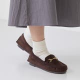 3086ダークブラウンSD | レディース モカシン ムートン | welleg