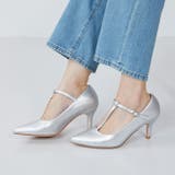 1140シルバーPU | パンプス 履きやすい レディース | welleg