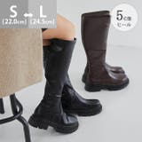 ロングブーツ レディース ヒール5センチ | welleg | 詳細画像1 