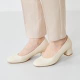 1001アイボリーPU | 【幅狭】 パンプス 履きやすい | welleg