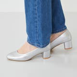 1140シルバーPU | 【幅狭】 パンプス 履きやすい | welleg