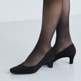 1025ブラックPU／Vカット | パンプス 履きやすい 走れるパンプス | welleg