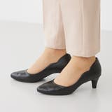 1020ブラックPU | パンプス 走れる 履きやすい | welleg