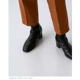 ショートブーツ レディース チャンキーヒール | welleg | 詳細画像10 