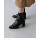 ショートブーツ レディース チャンキーヒール | welleg | 詳細画像20 