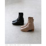 ショートブーツ レディース チャンキーヒール | welleg | 詳細画像26 