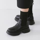 1020ブラックPU | ショートブーツ ソックスブーツ レディース | welleg