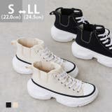 スニーカー ハイカット 厚底 | welleg | 詳細画像1